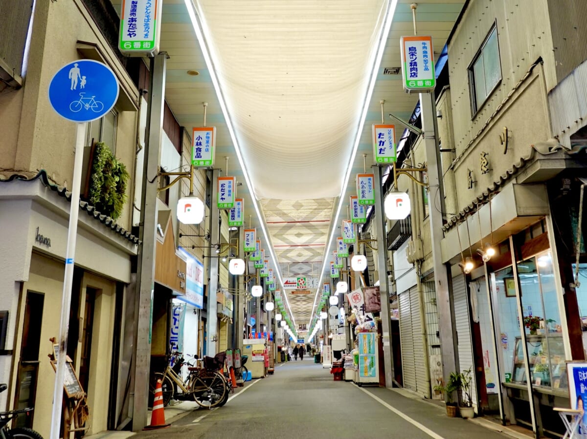 文の里商店街